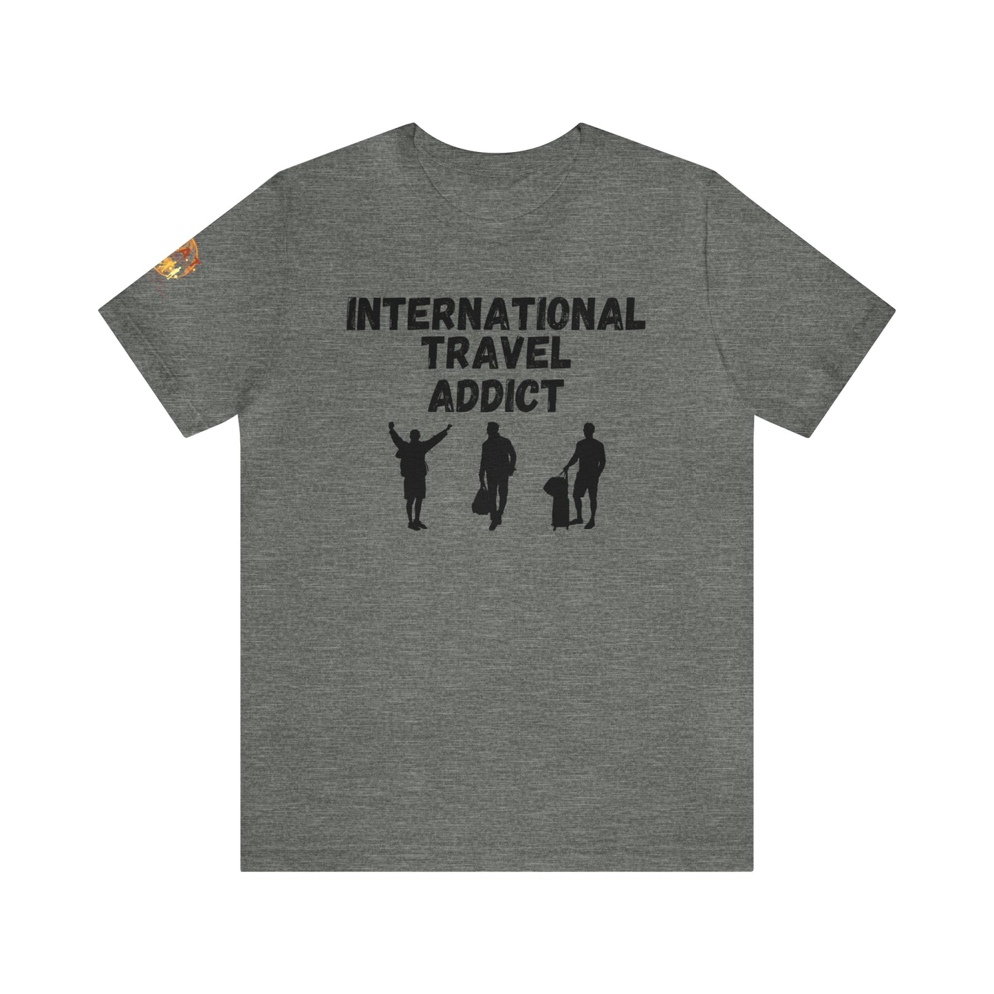 International Travel Addict - Men's Short Sleeve Tee