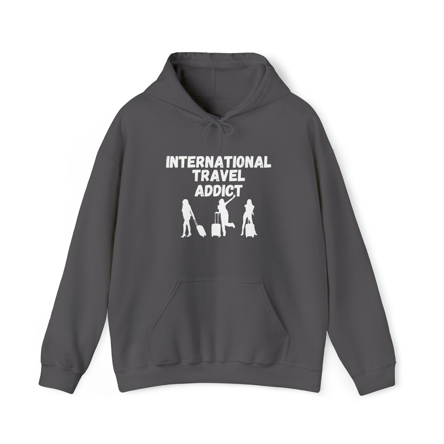 International Travel Addict Hoodie for Women