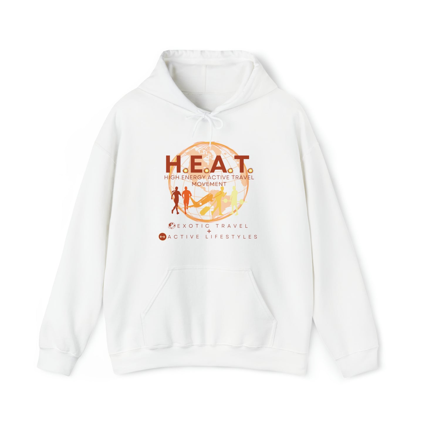 H.E.A.T. High Energy Active Travel Logo Hoodie