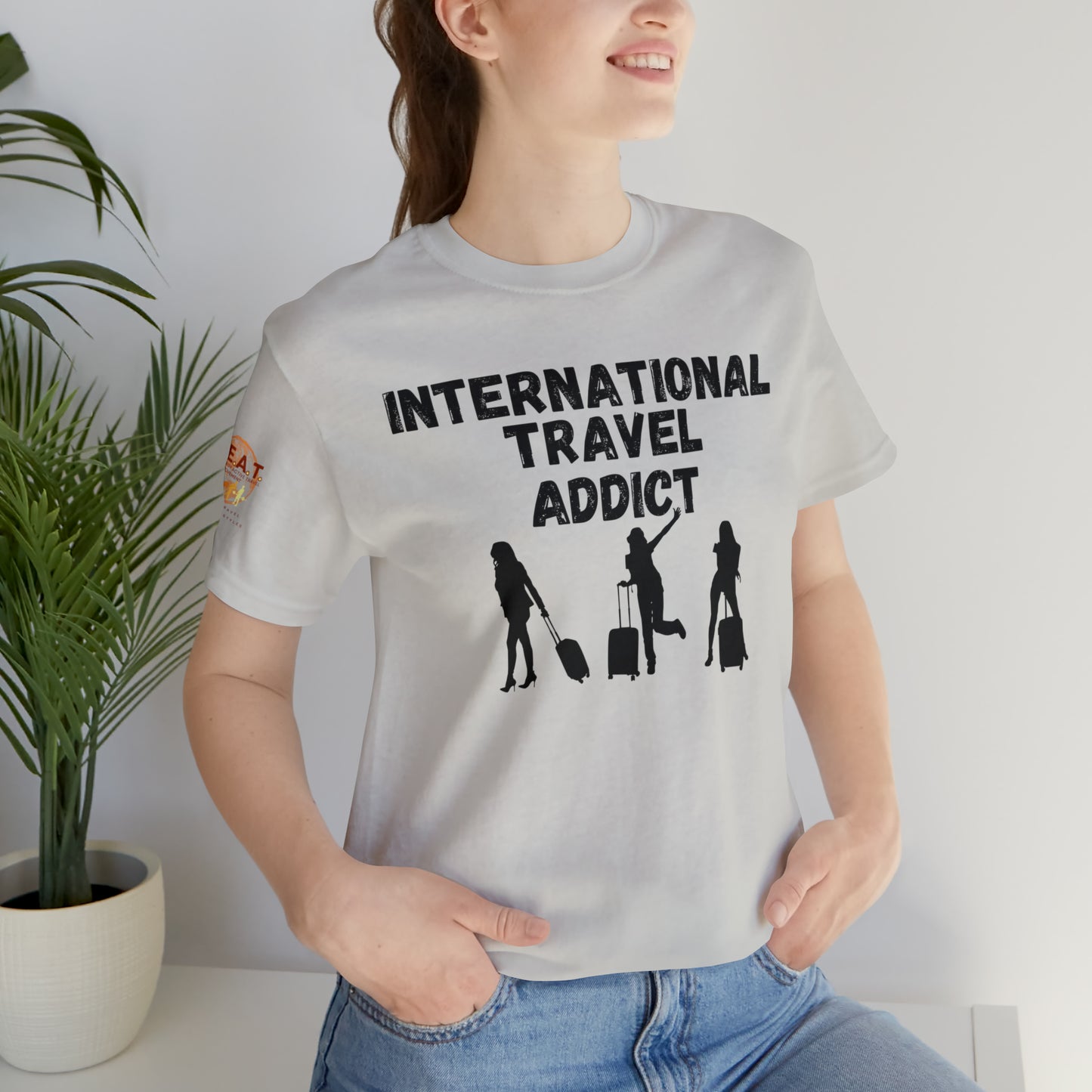 International Travel Addict - Women's Short Sleeve Tee