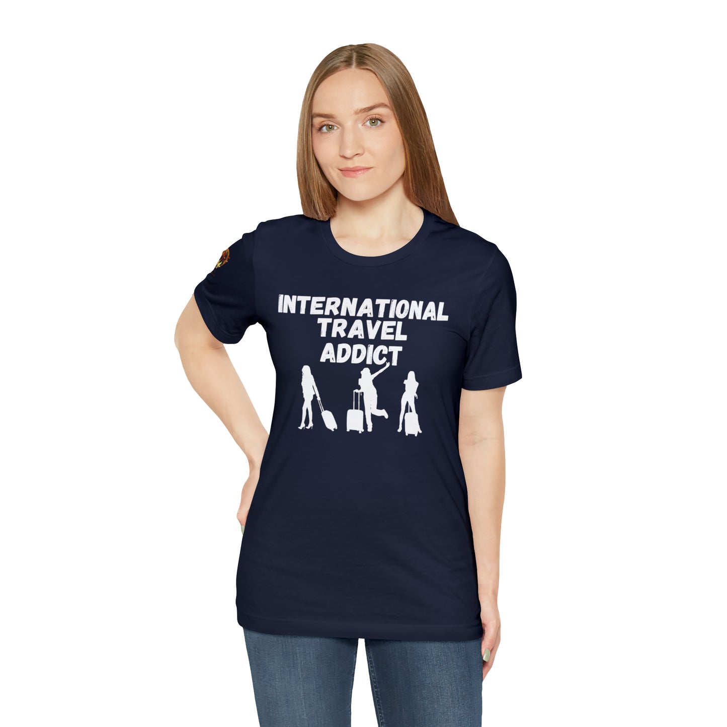 International Travel Addict - Women's Short Sleeve Tee