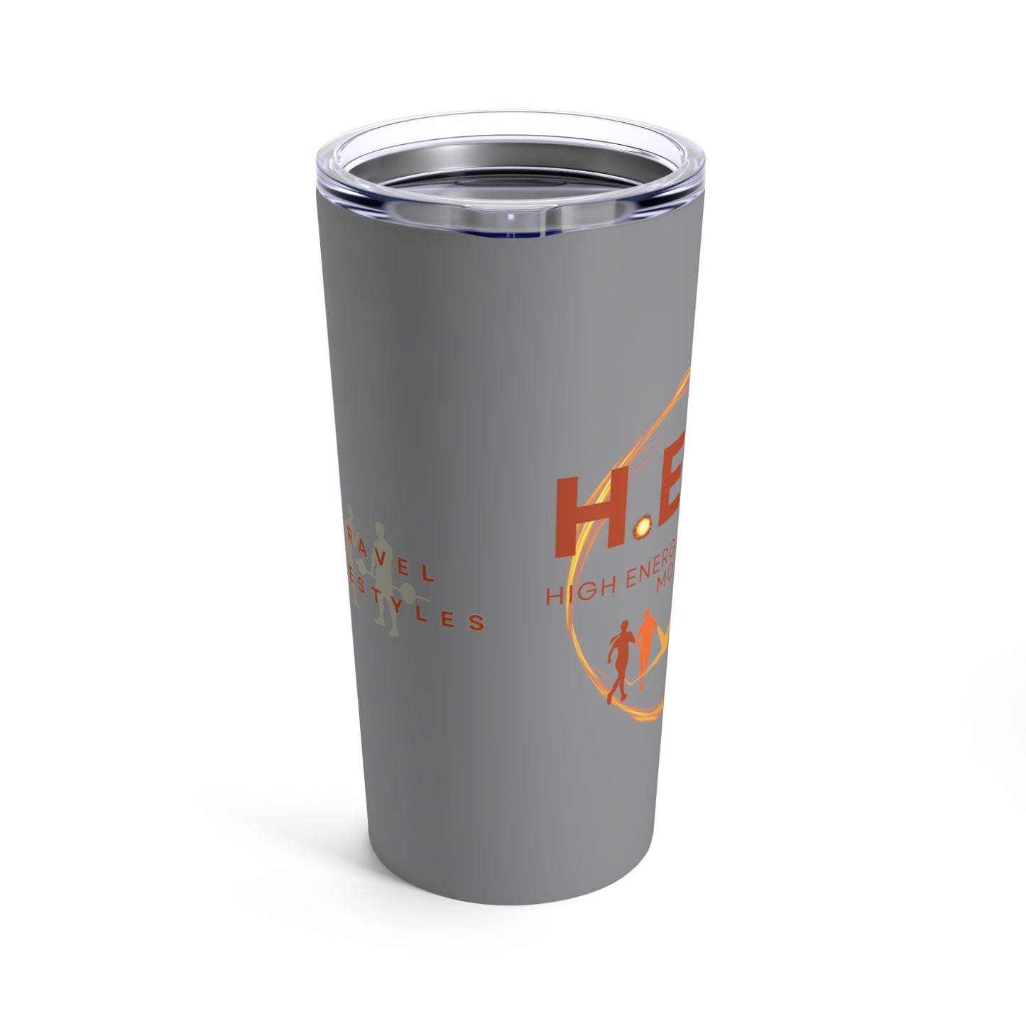 H.E.A.T. Logo Tumbler 20oz - Gray