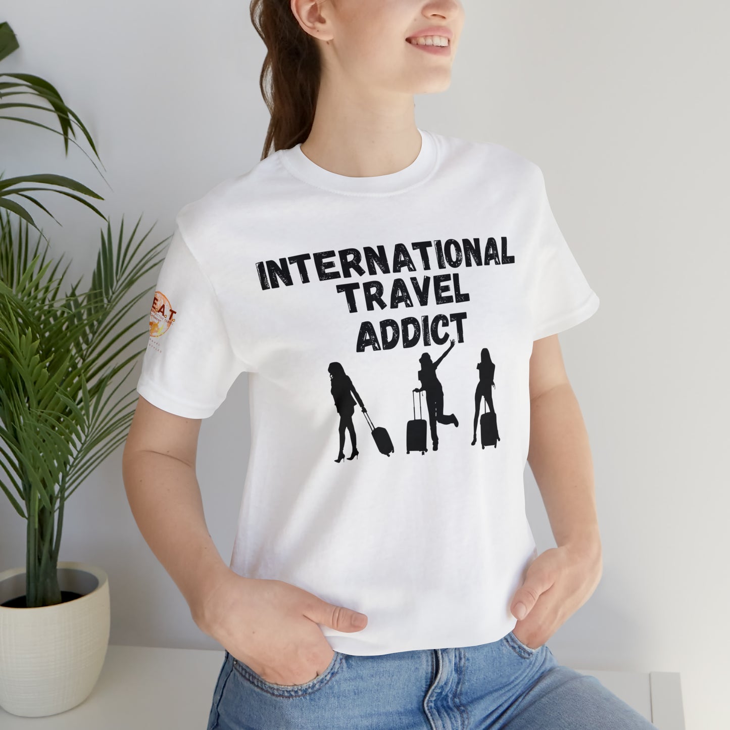 International Travel Addict - Women's Short Sleeve Tee