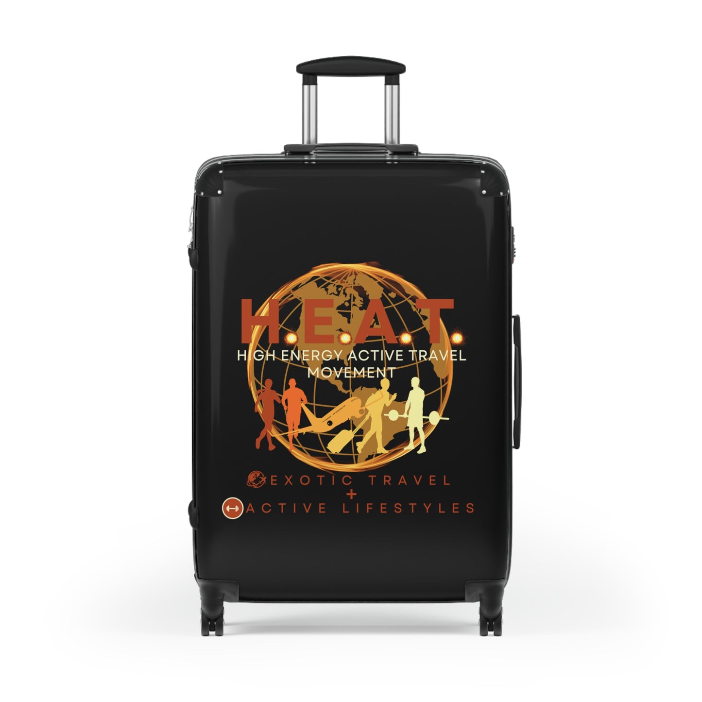 Premium H.E.A.T. Logo Travel Suitcase (Small, Med, Large)