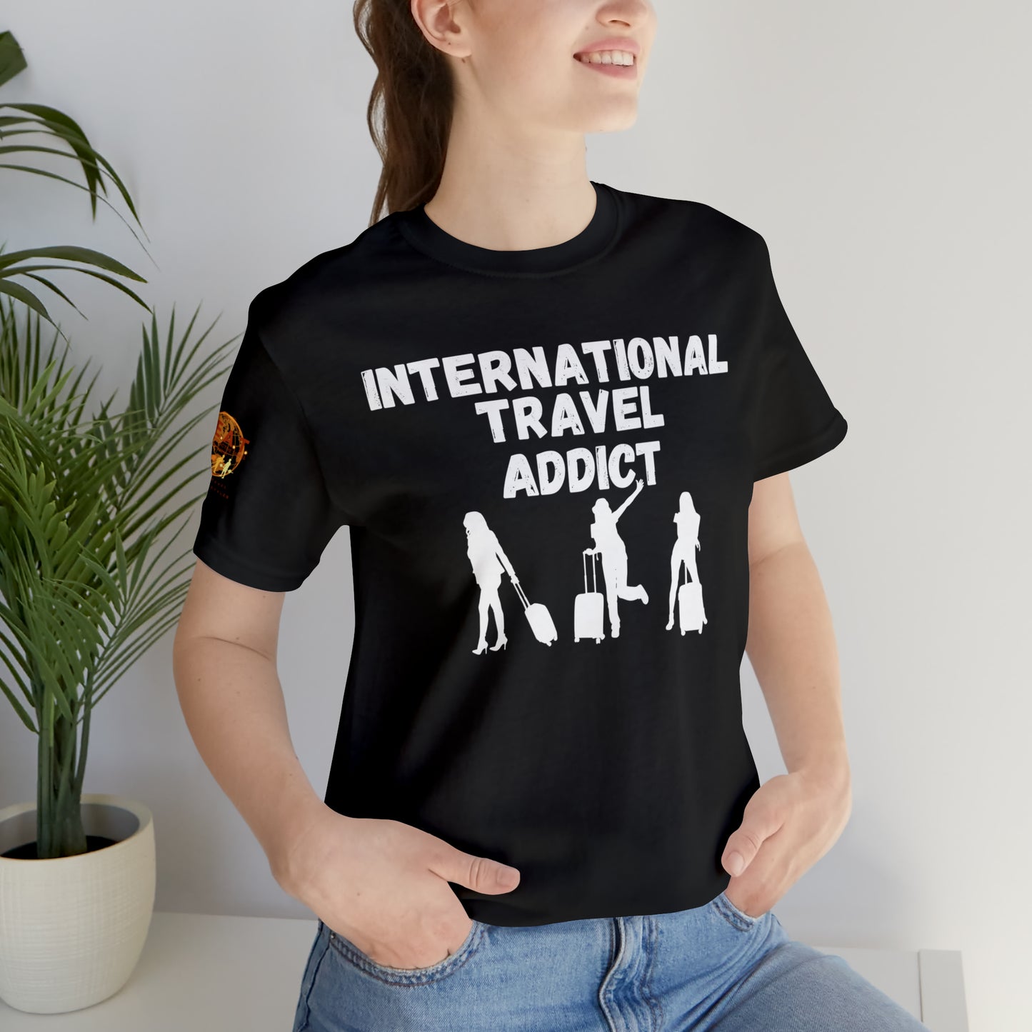 International Travel Addict - Women's Short Sleeve Tee