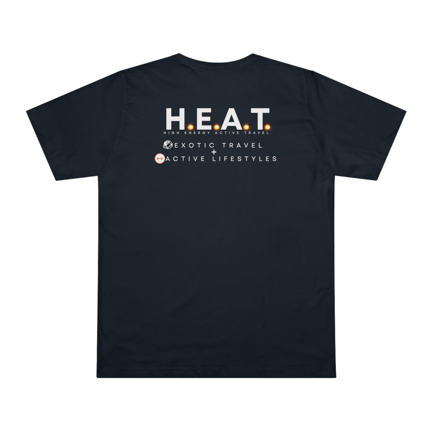 Traps and Trips H.E.A.T. Logo Shirt Front/Back Print