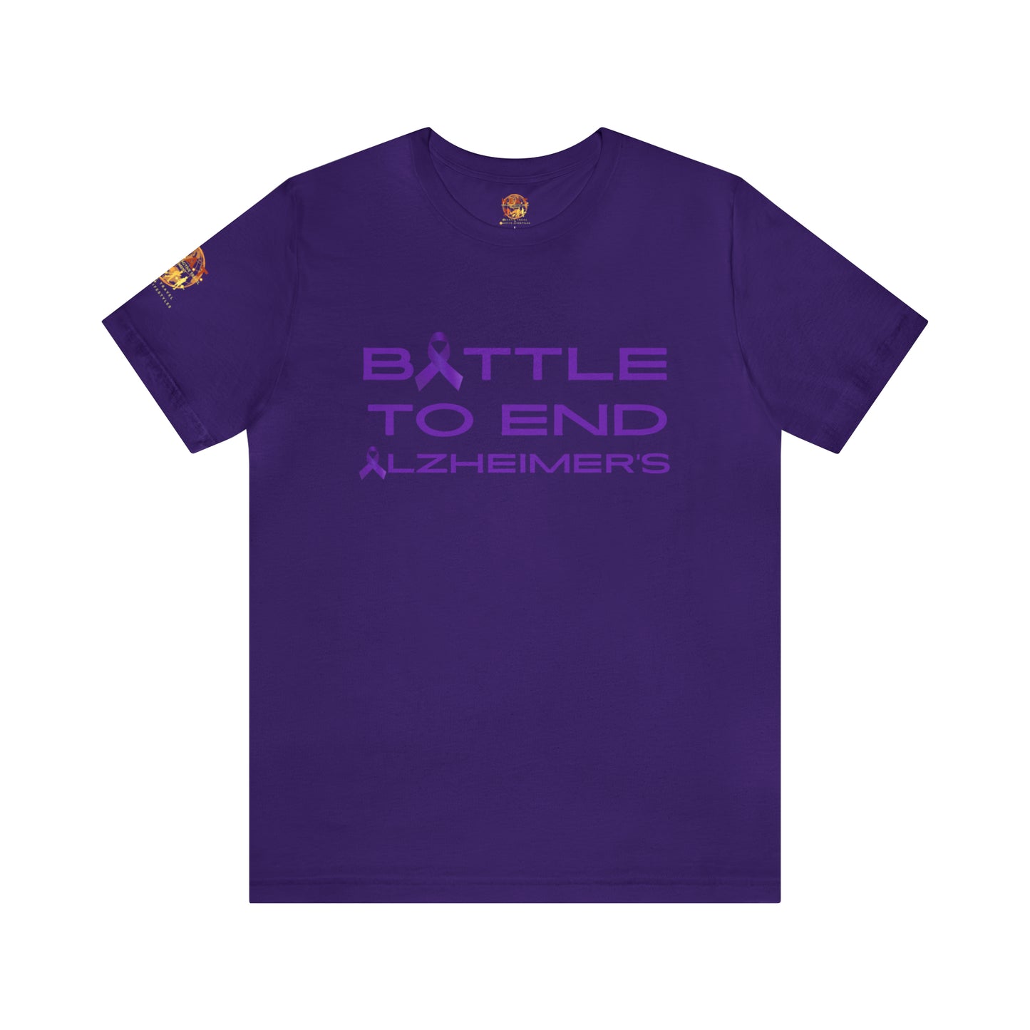 Battle To End Alzheimer's Short Sleeve Tee