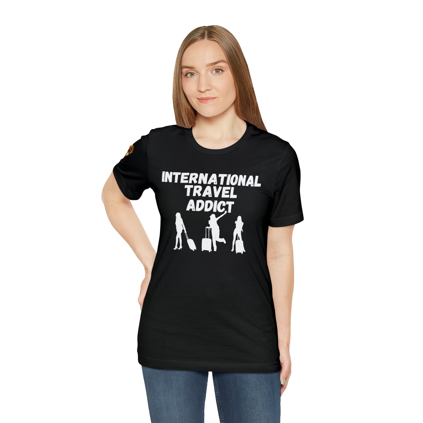 International Travel Addict - Women's Short Sleeve Tee