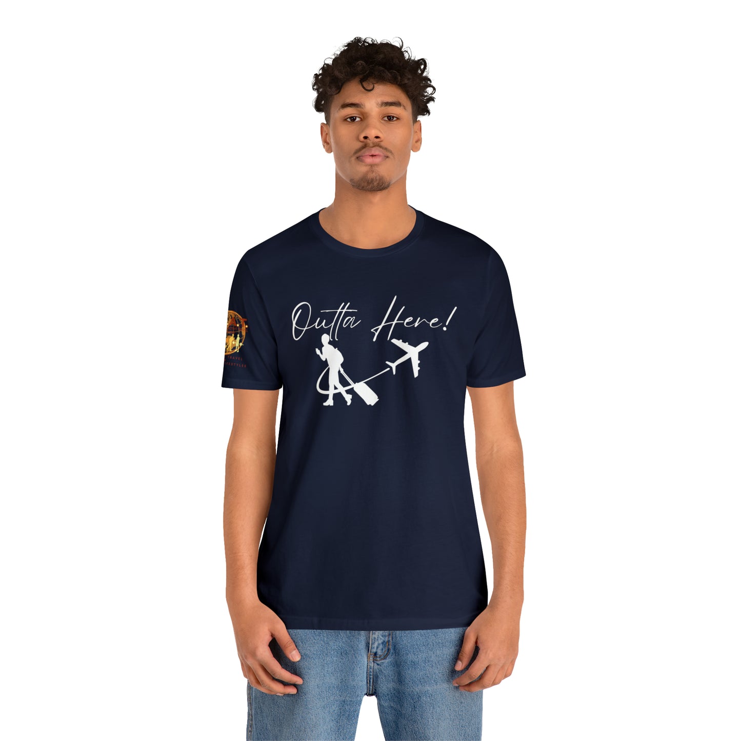 Outta Here! H.E.A.T. Logo Short Sleeve Tee