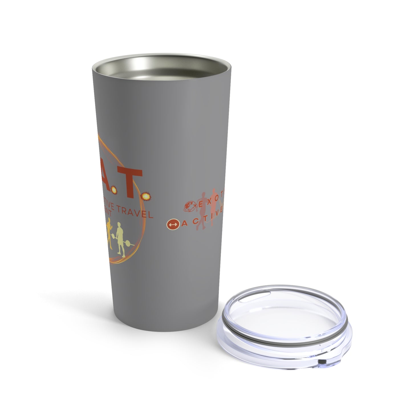 H.E.A.T. Logo Tumbler 20oz - Gray