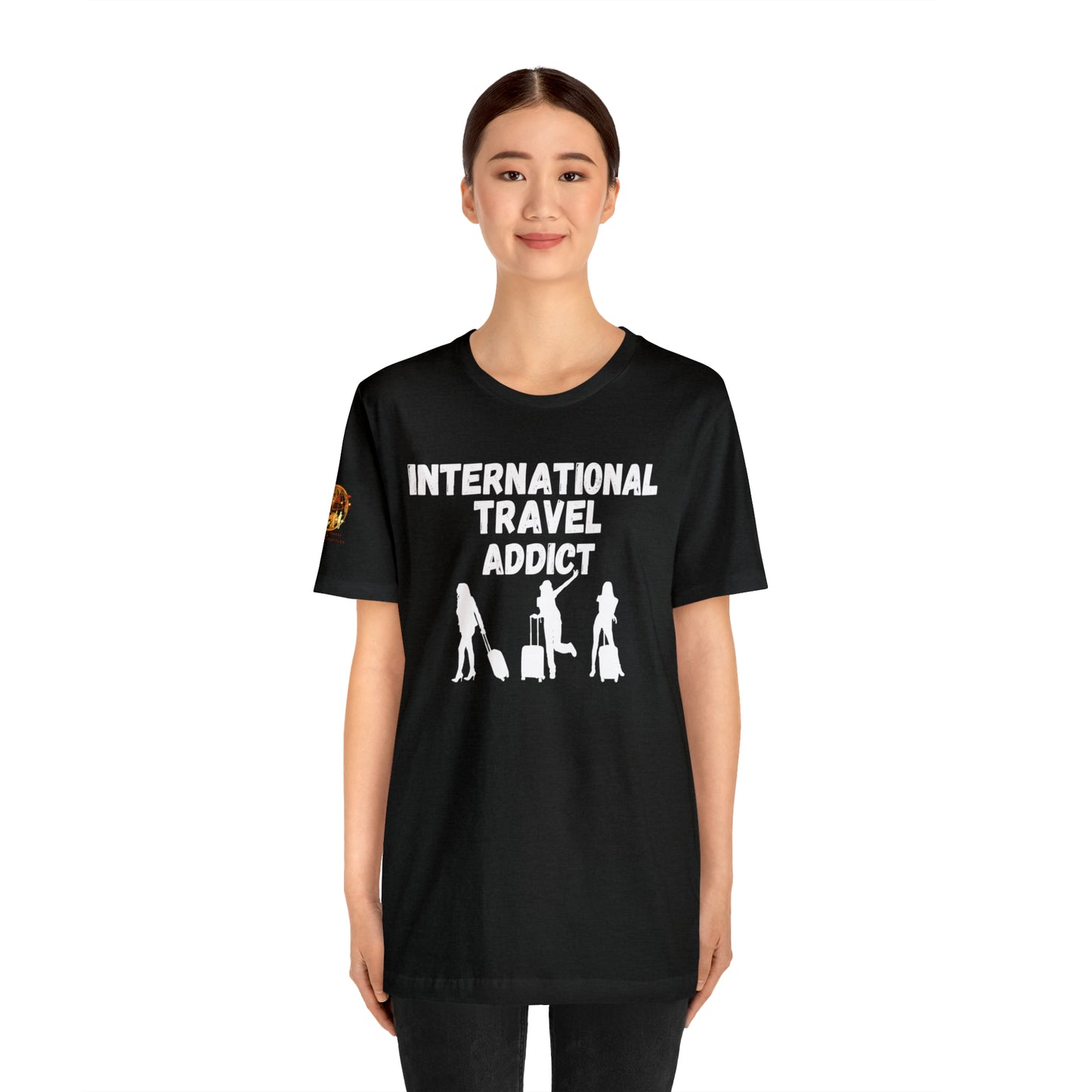 International Travel Addict - Women's Short Sleeve Tee