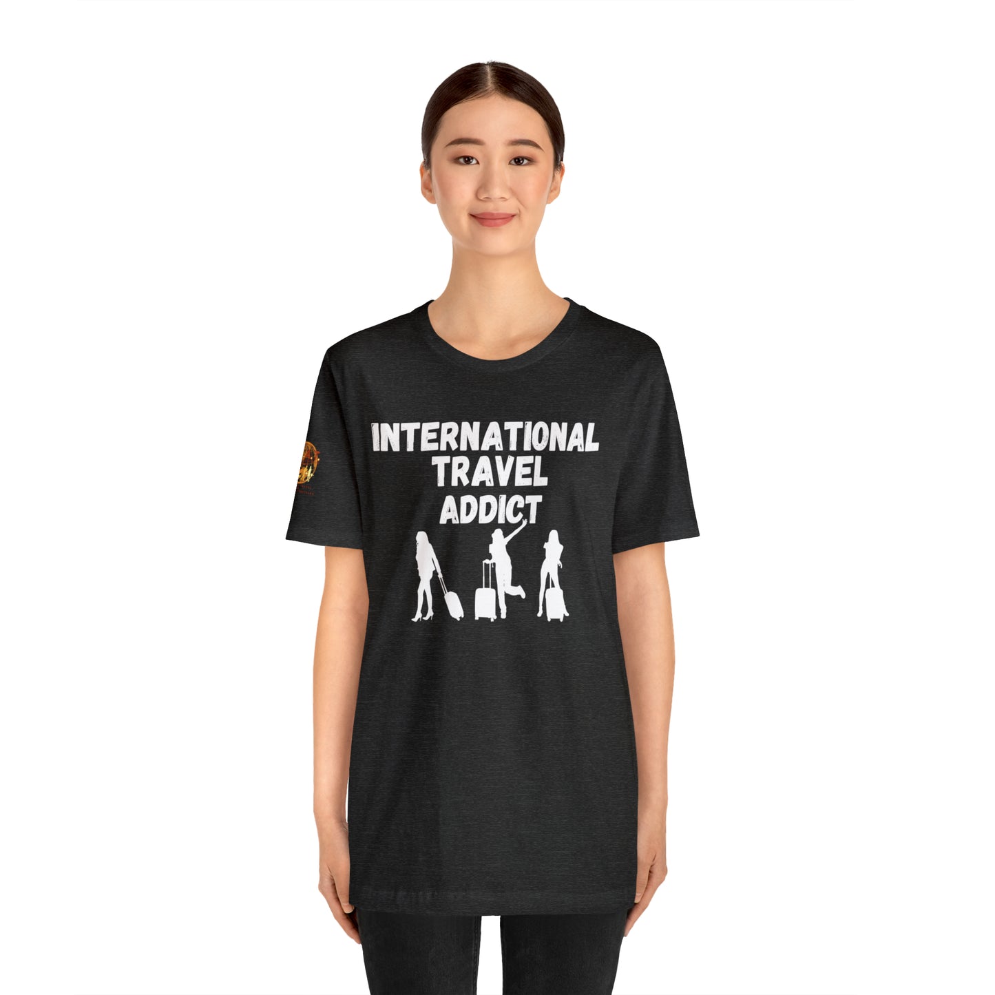 International Travel Addict - Women's Short Sleeve Tee