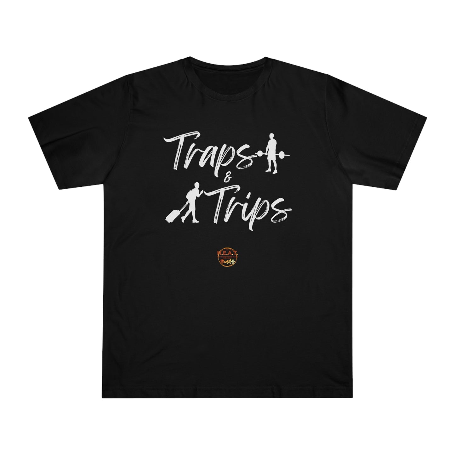 Traps and Trips H.E.A.T. Logo Shirt Front/Back Print
