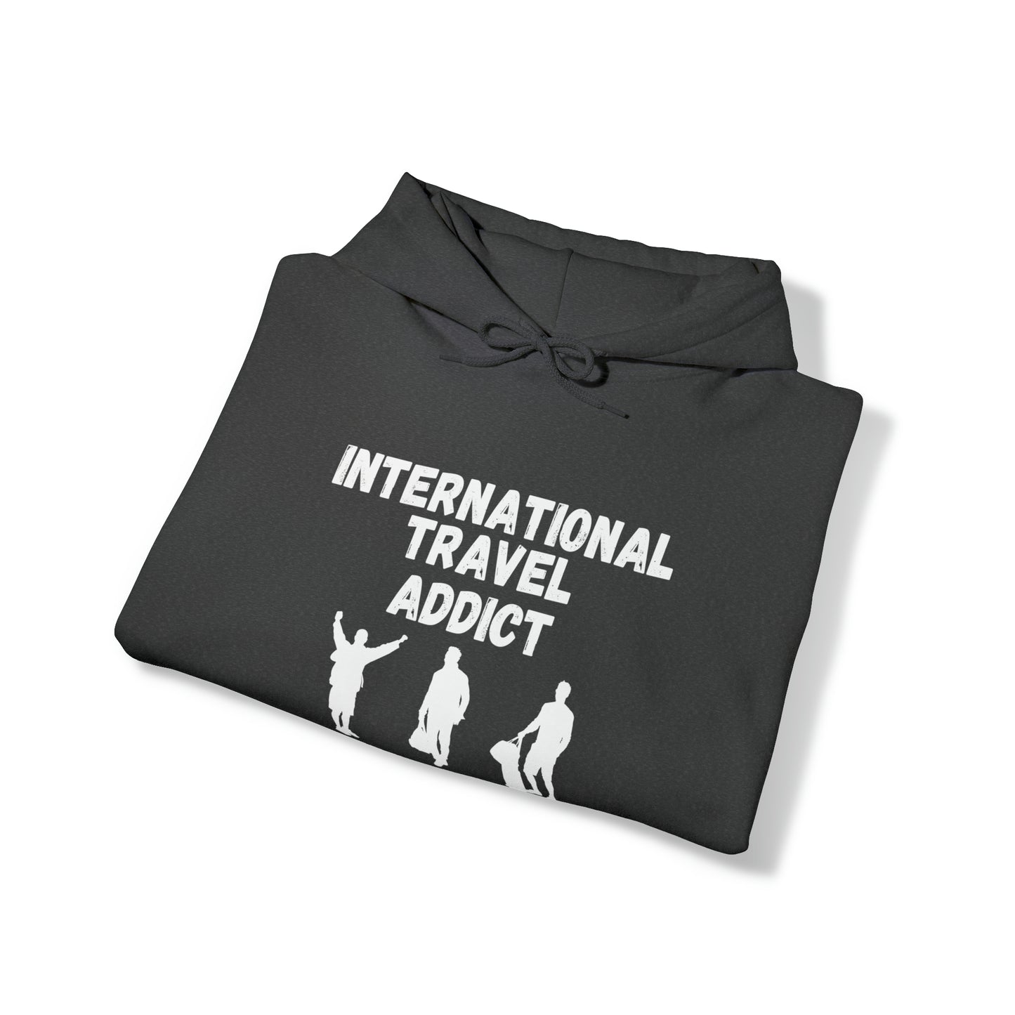 International Travel Addict Hoodie for Men