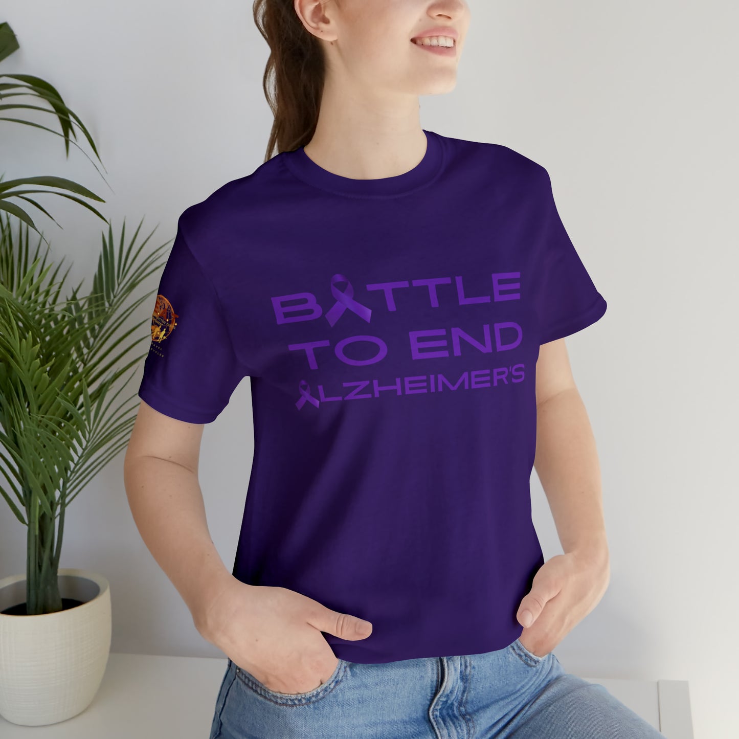 Battle To End Alzheimer's Short Sleeve Tee