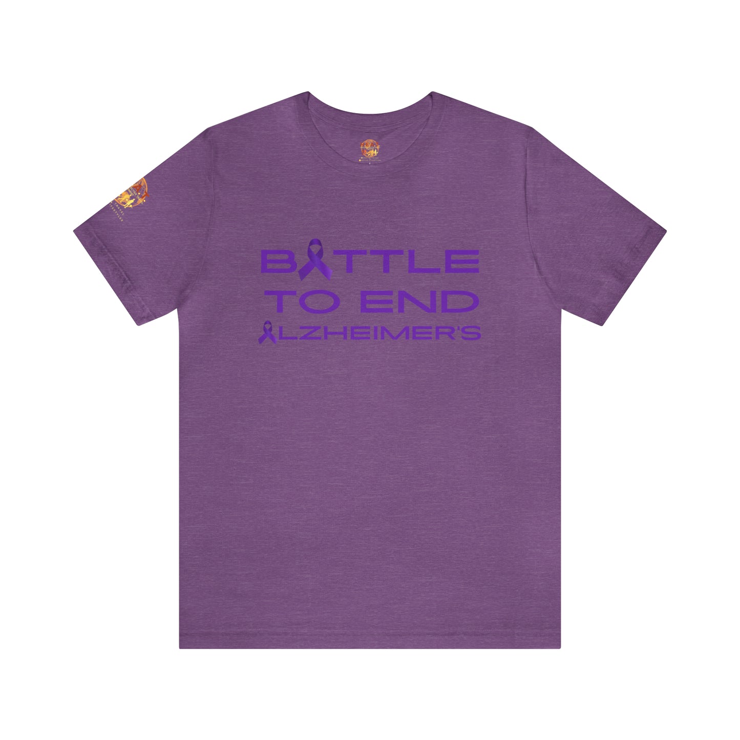 Battle To End Alzheimer's Short Sleeve Tee