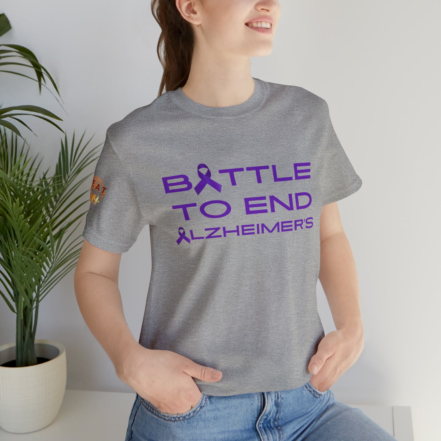 Battle To End Alzheimer's Short Sleeve Tee