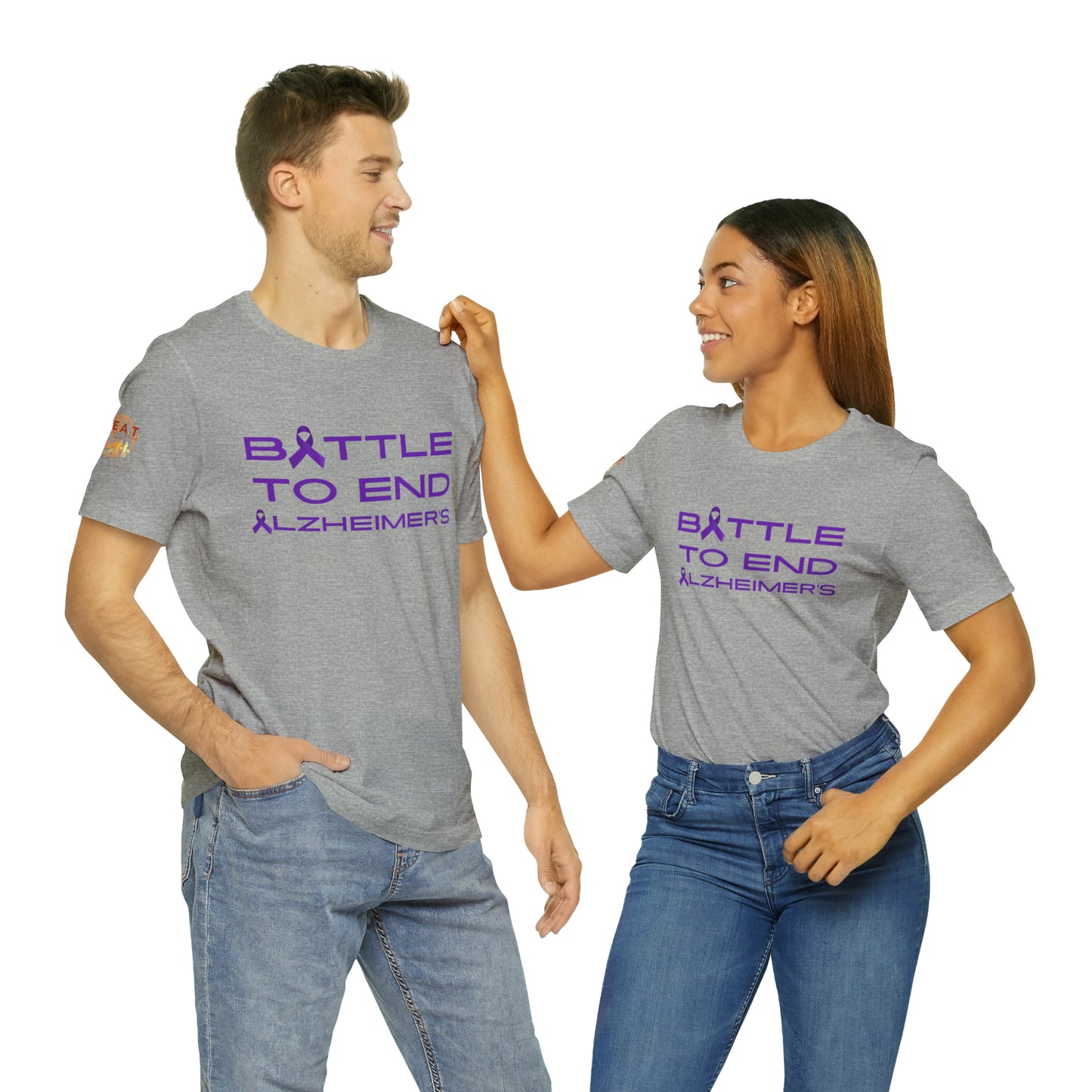 Battle To End Alzheimer's Short Sleeve Tee