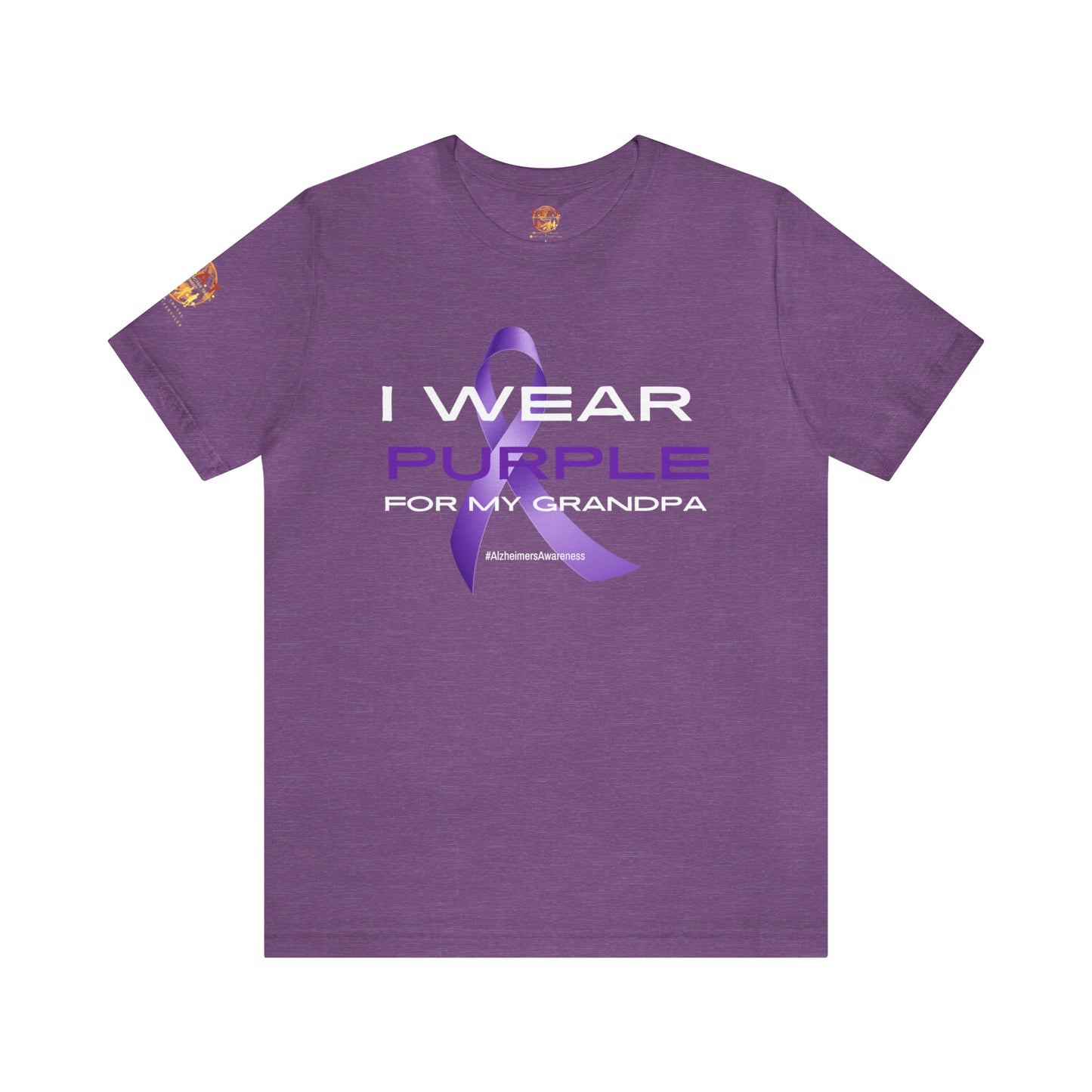 Purple for a Purpose - Grandpa Short Sleeve Tee