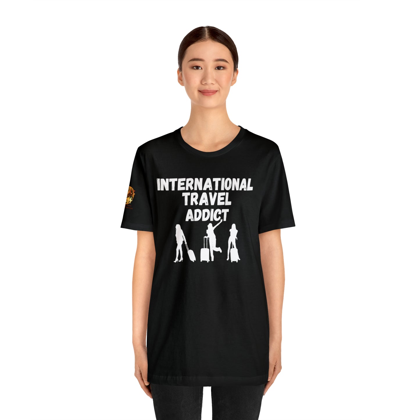 International Travel Addict - Women's Short Sleeve Tee