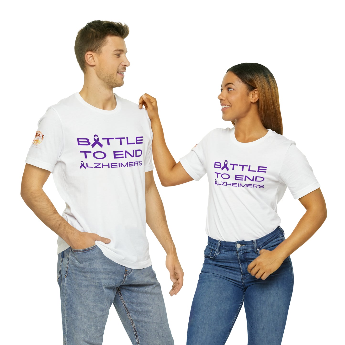 Battle To End Alzheimer's Short Sleeve Tee