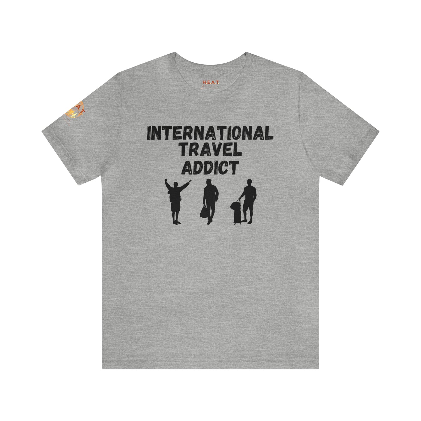 International Travel Addict - Men's Short Sleeve Tee