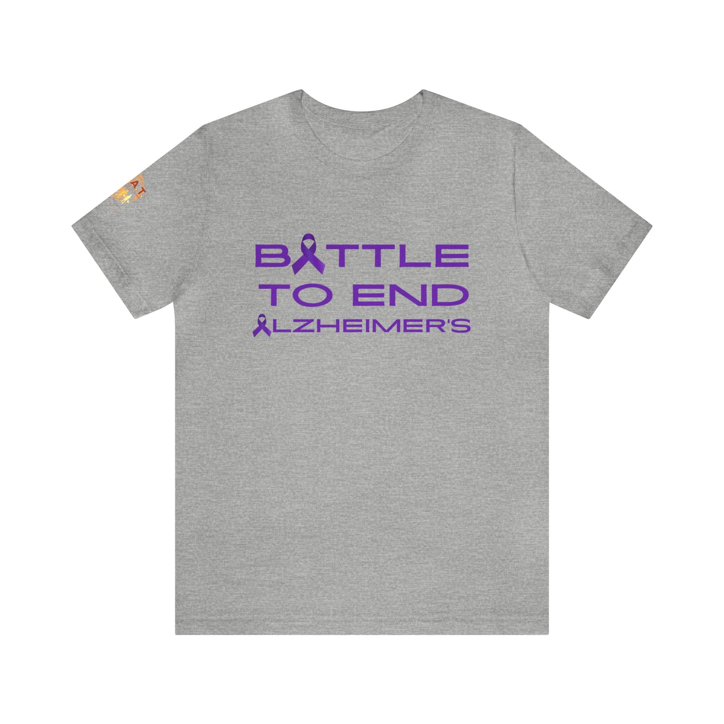 Battle To End Alzheimer's Short Sleeve Tee