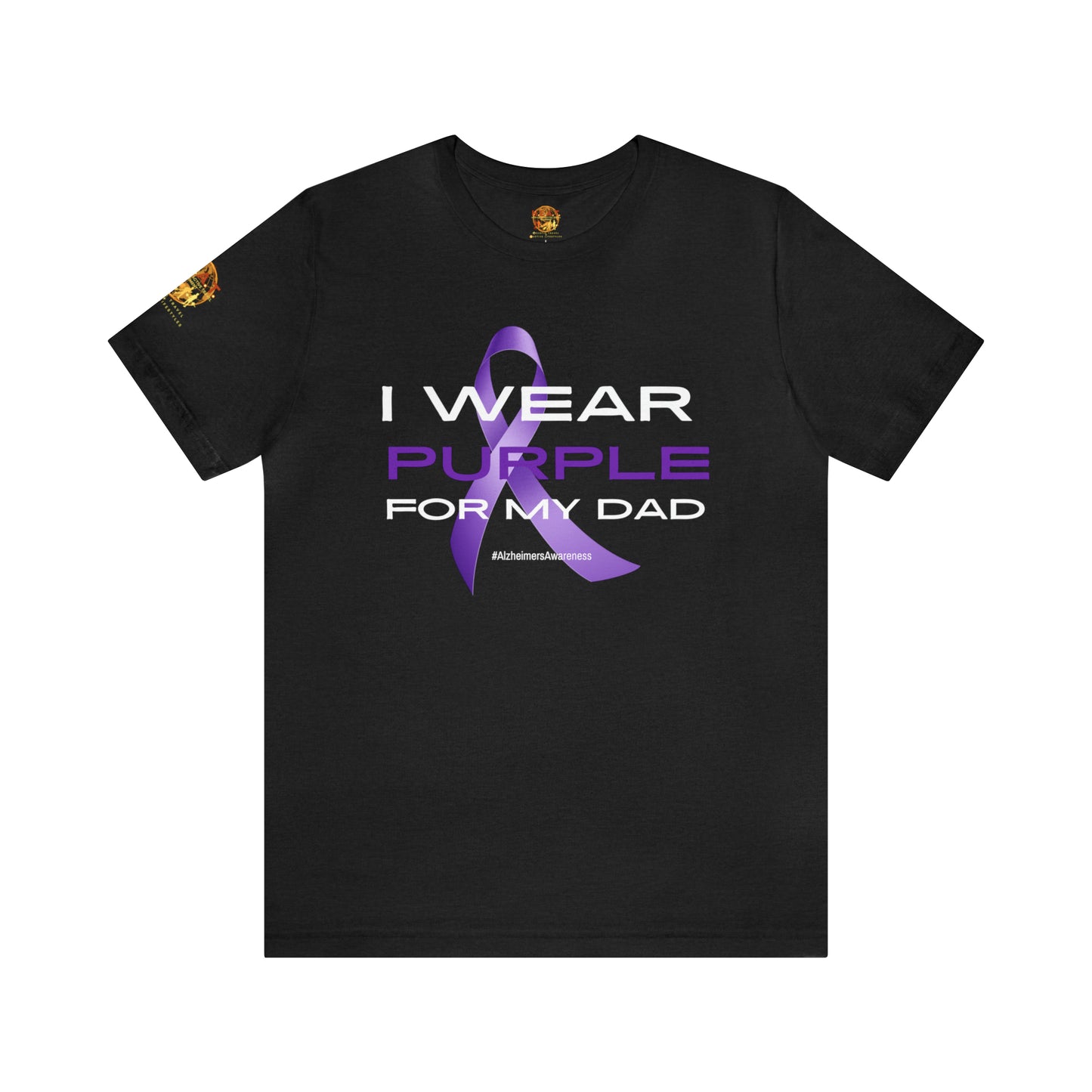 Purple for a Purpose - Dad Short Sleeve Tee