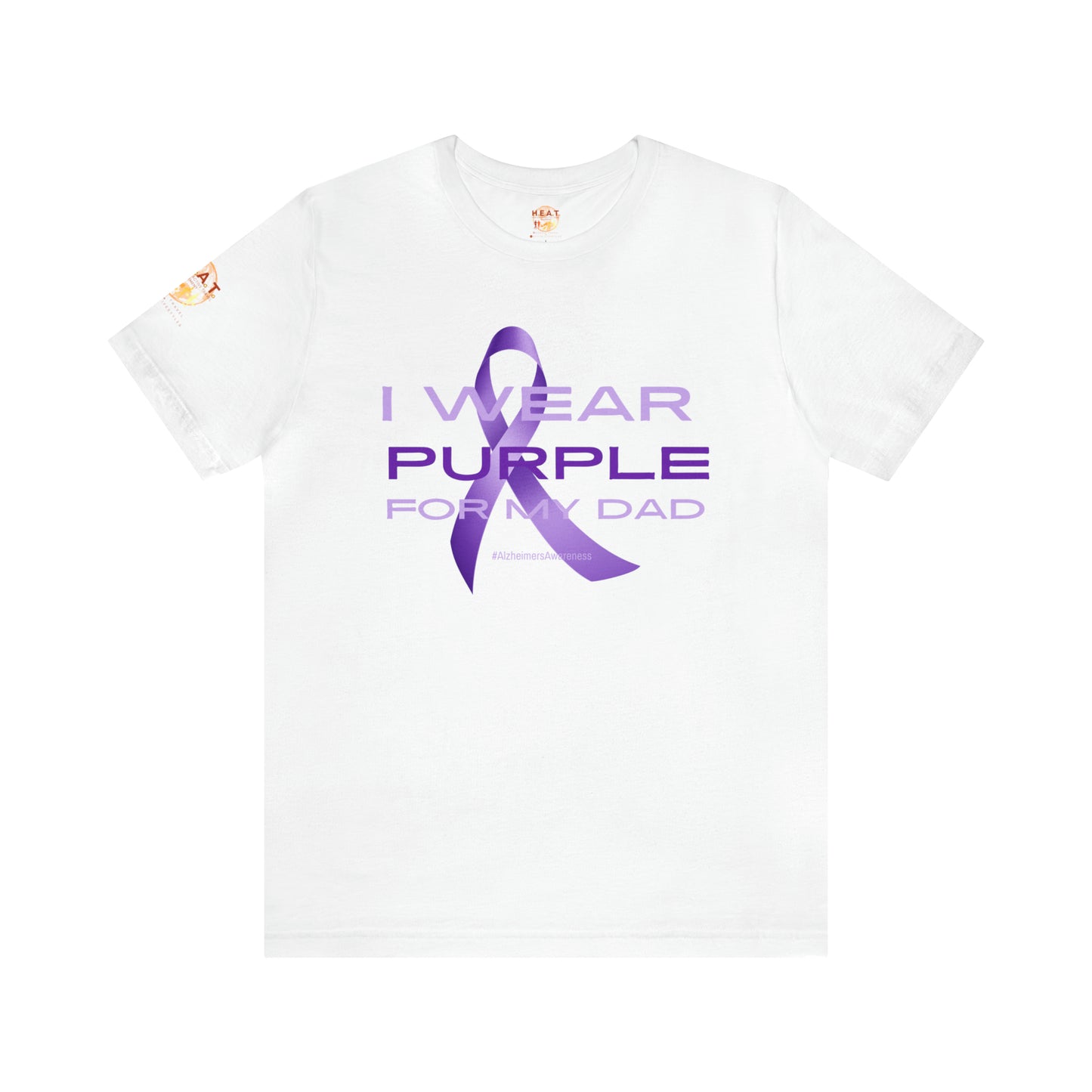 Purple for a Purpose - Dad Short Sleeve Tee