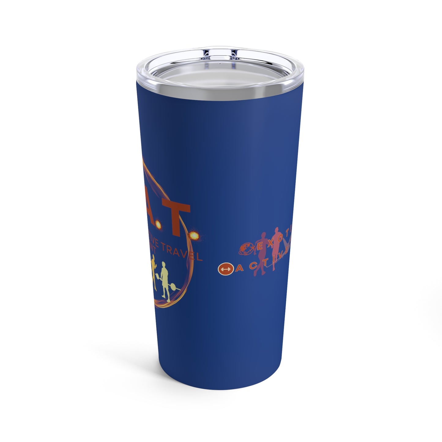 H.E.A.T. Logo Tumbler 20oz - Blue