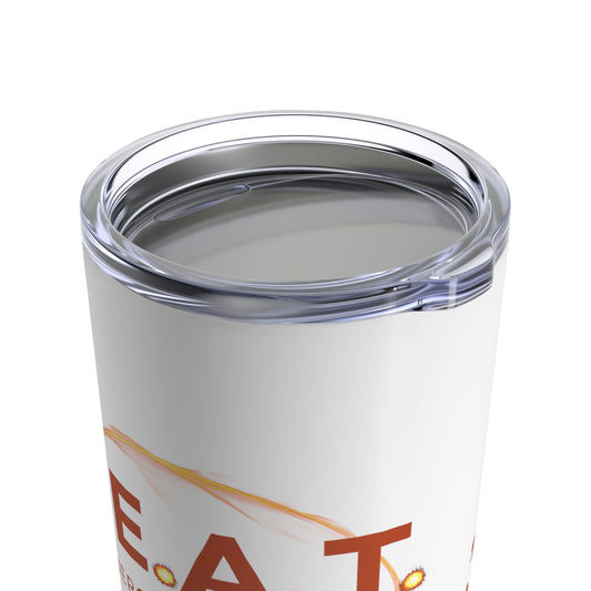 H.E.A.T. Logo Tumbler 20oz - White