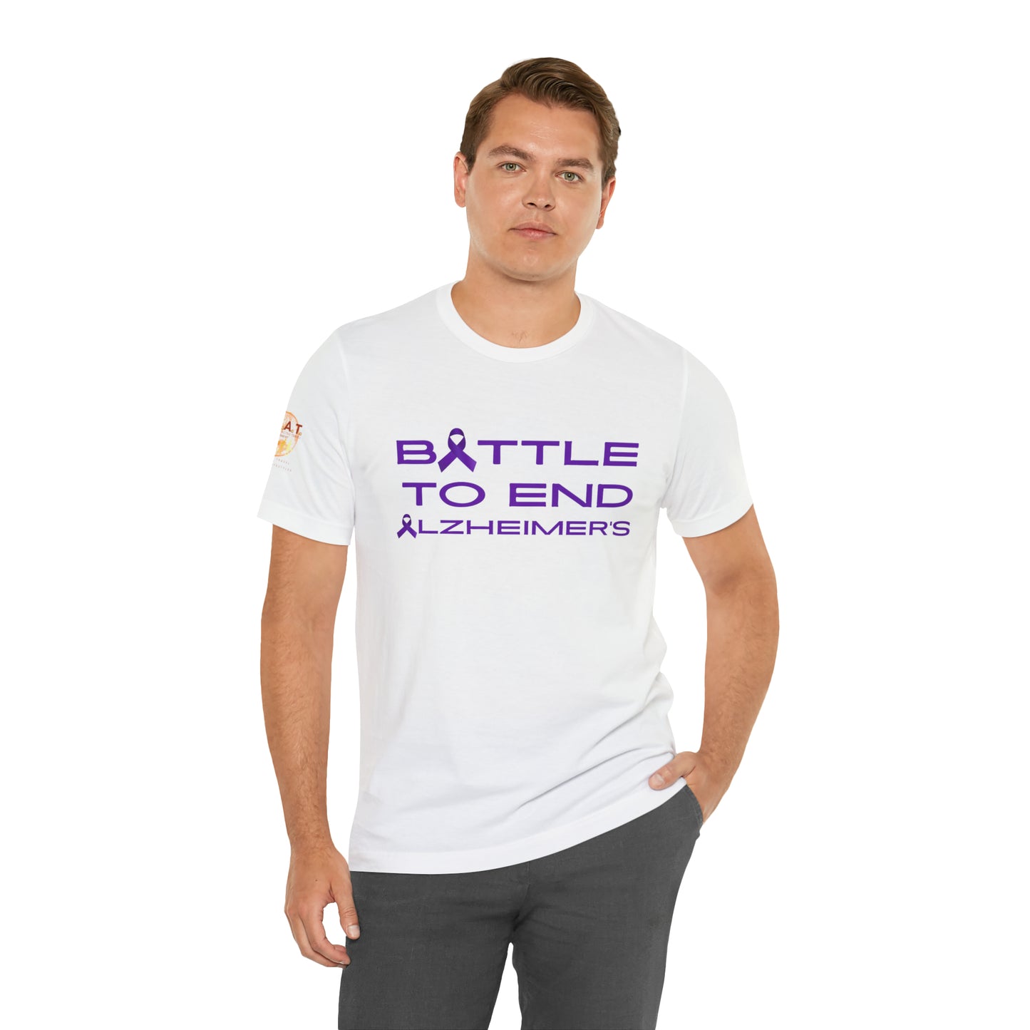 Battle To End Alzheimer's Short Sleeve Tee
