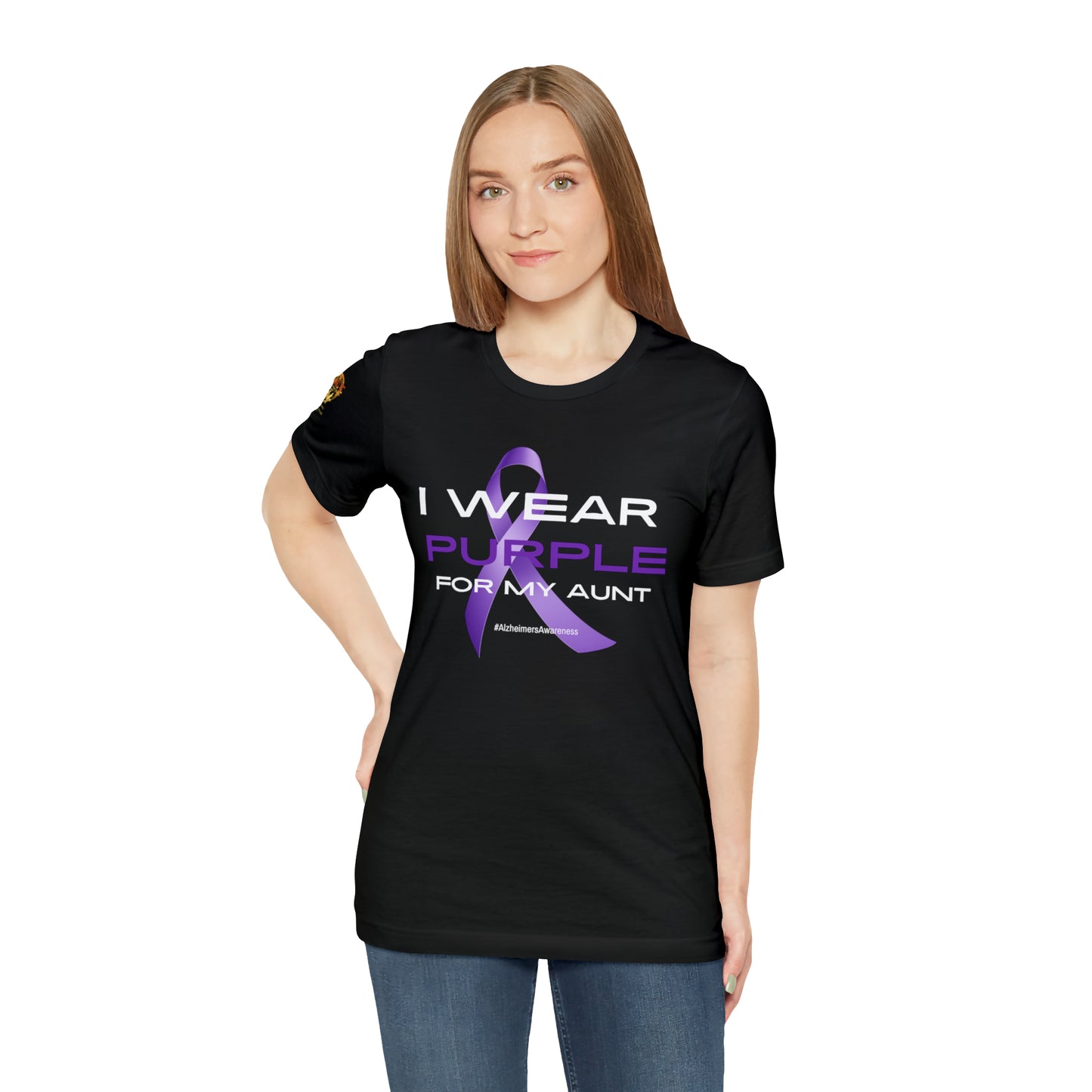 Purple for a Purpose - Aunt Short Sleeve Tee