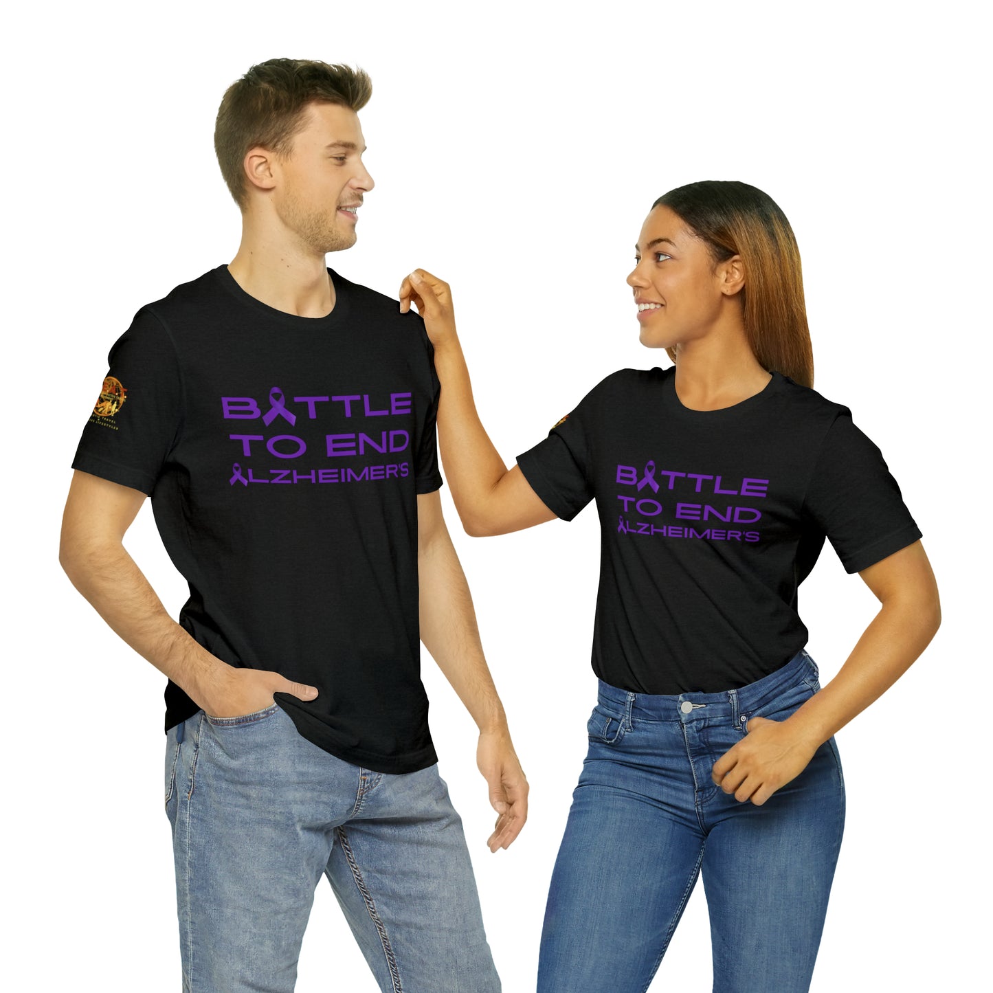 Battle To End Alzheimer's Short Sleeve Tee