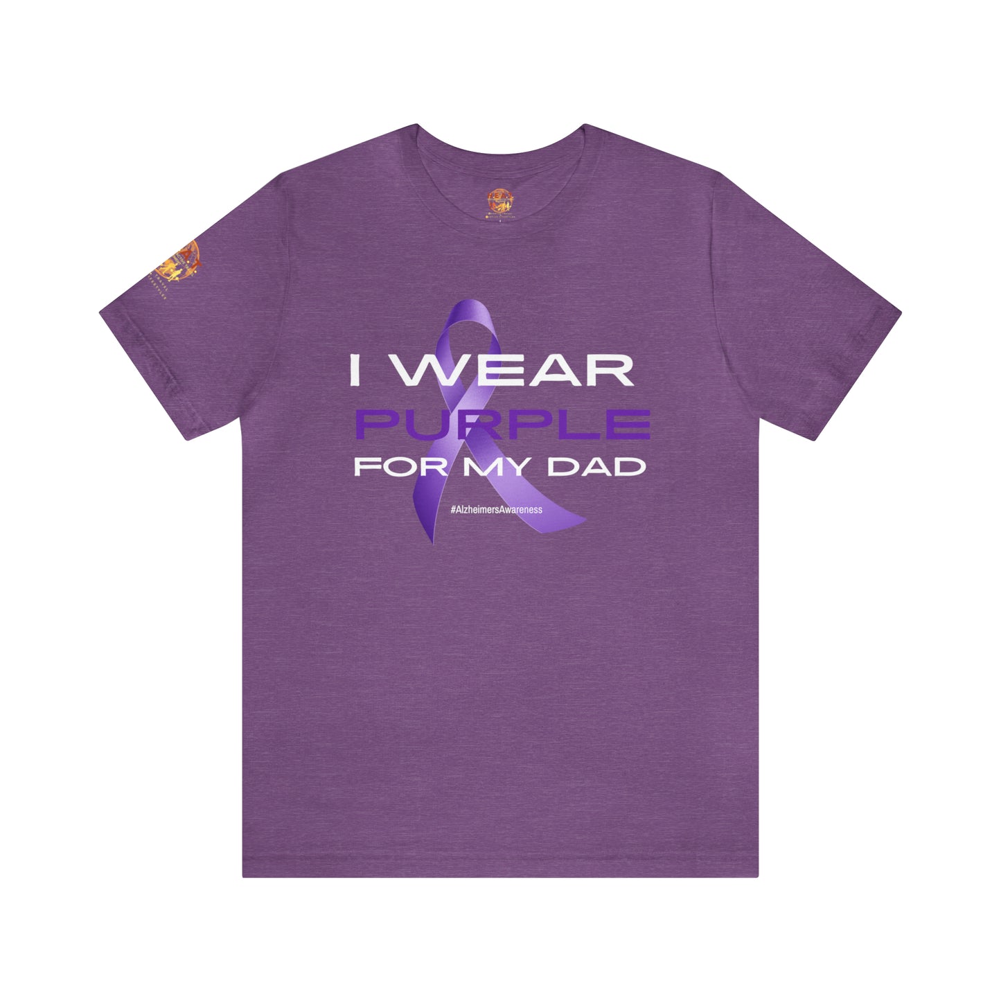 Purple for a Purpose - Dad Short Sleeve Tee