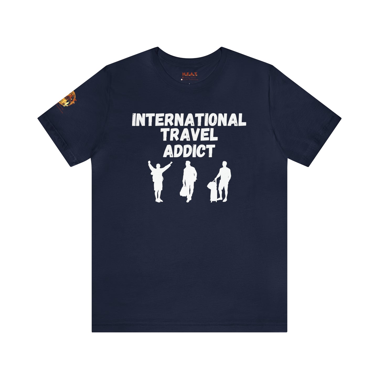 International Travel Addict - Men's Short Sleeve Tee