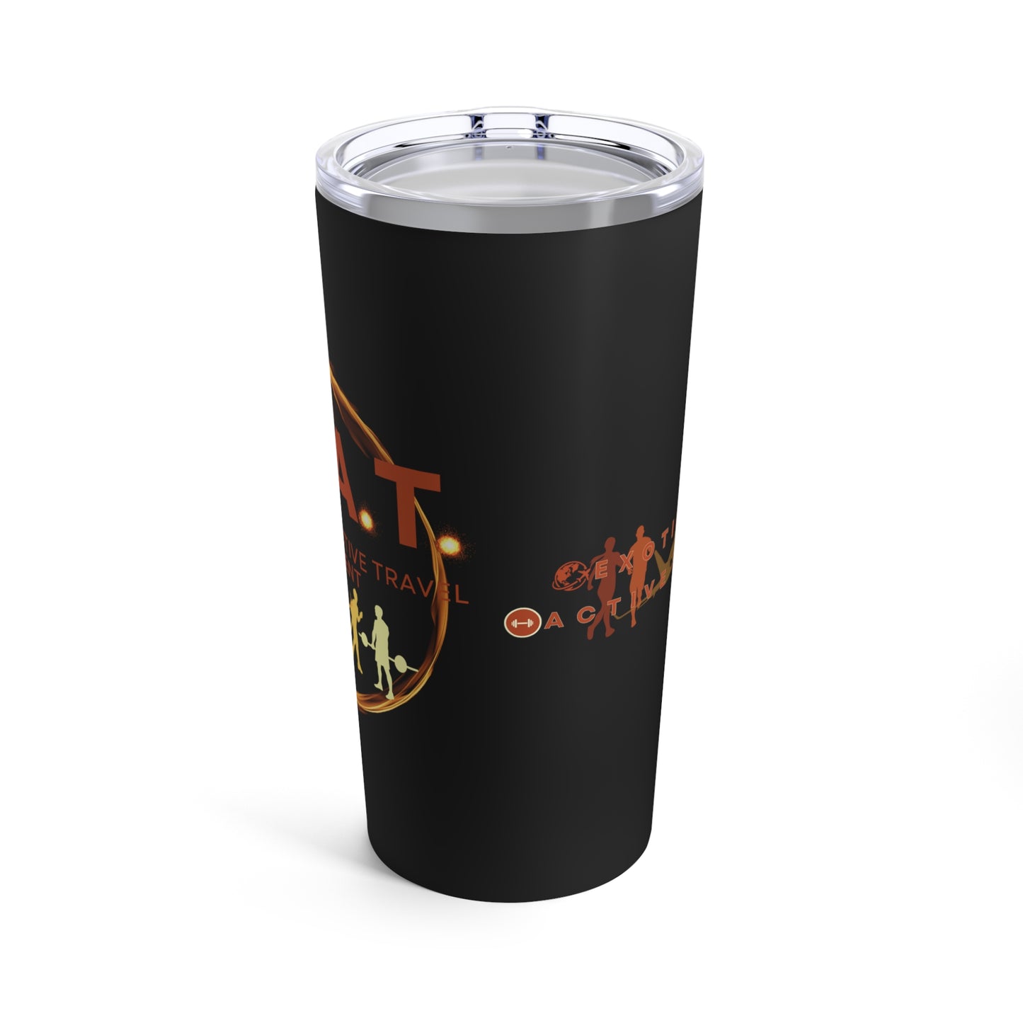 H.E.A.T. Logo Tumbler 20oz - Black