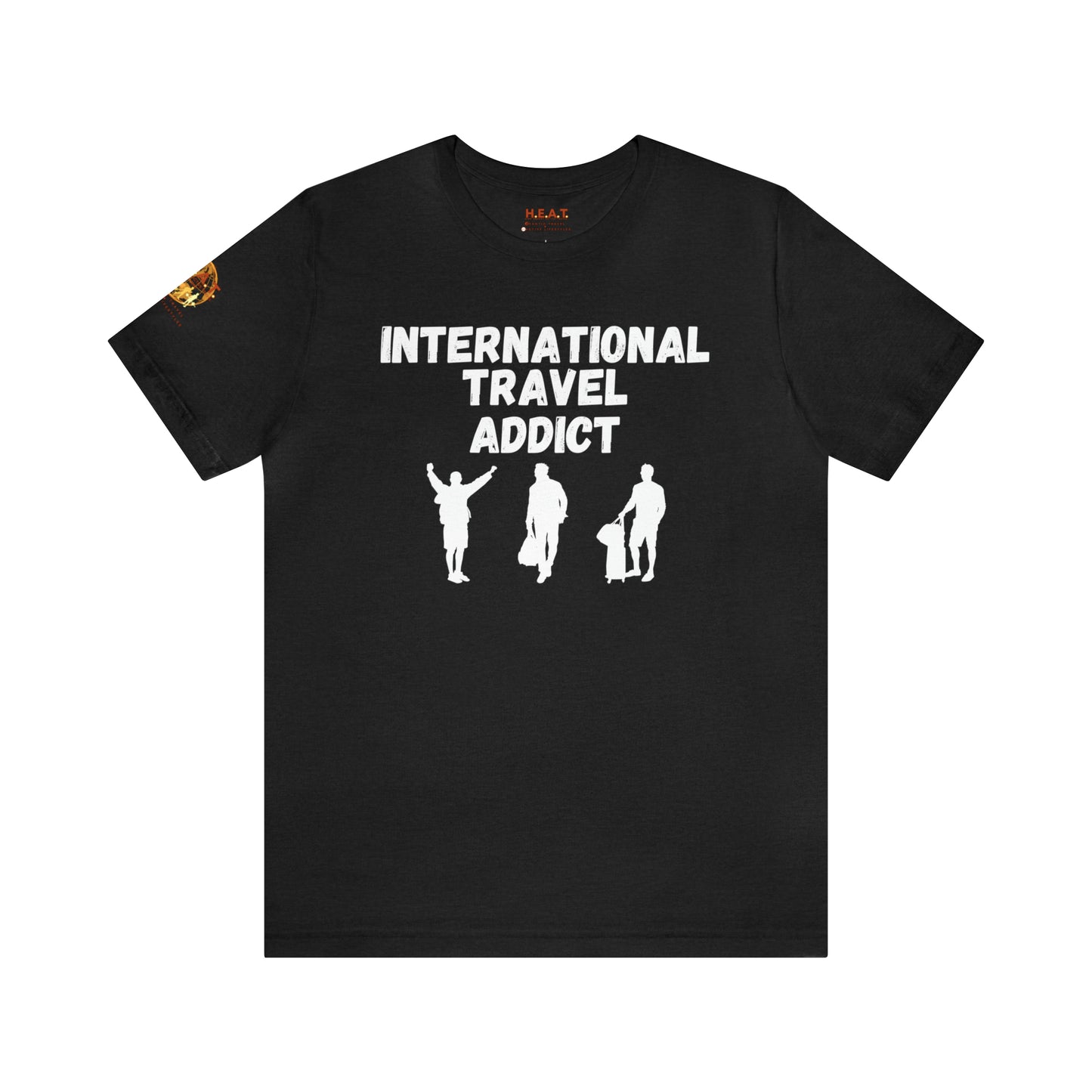 International Travel Addict - Men's Short Sleeve Tee