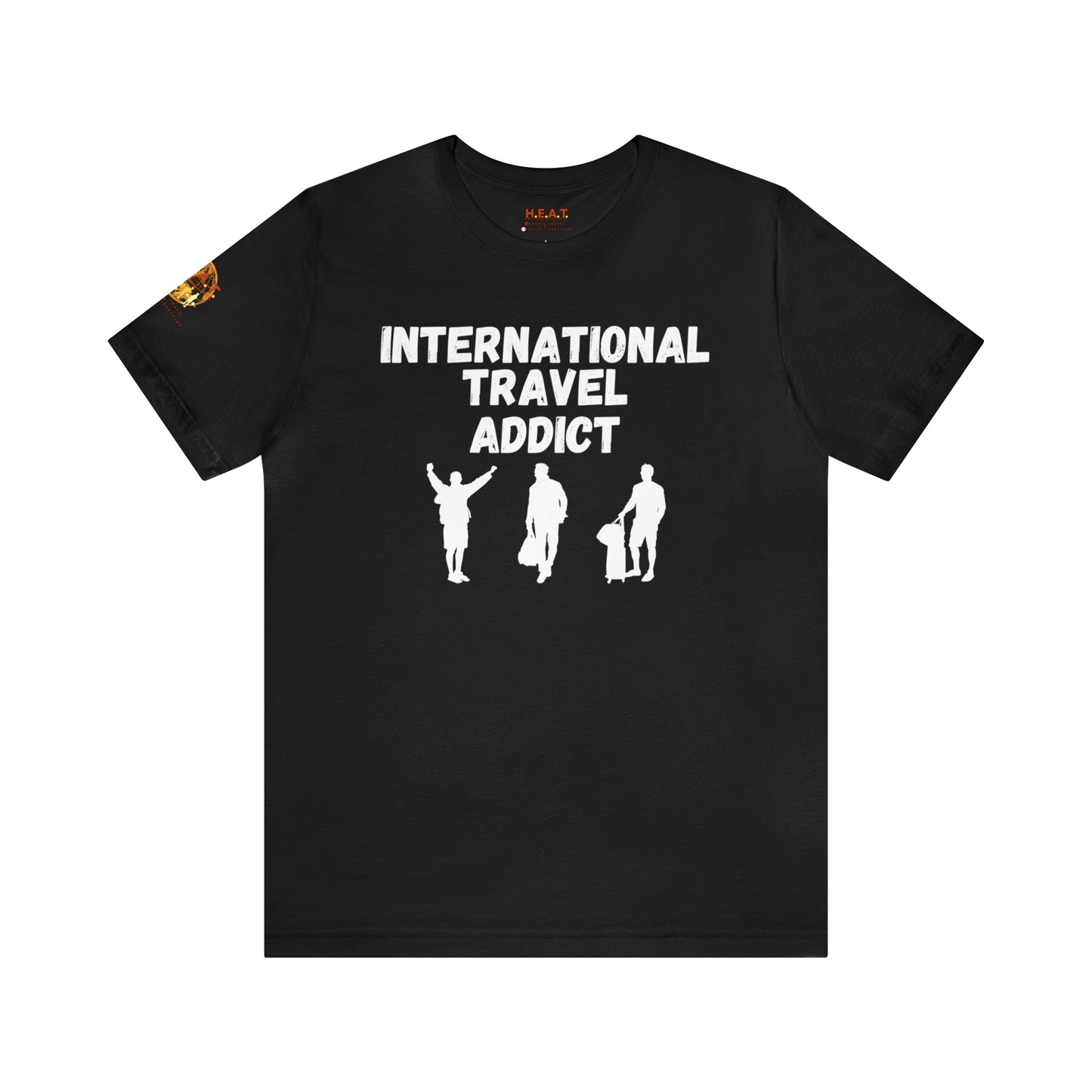 International Travel Addict - Men's Short Sleeve Tee