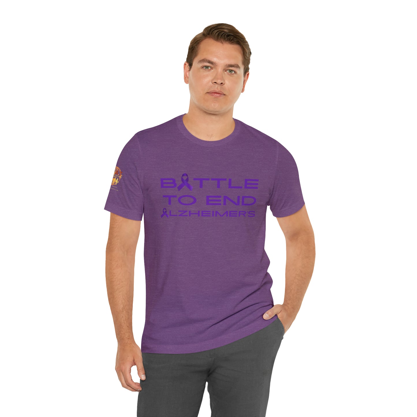 Battle To End Alzheimer's Short Sleeve Tee