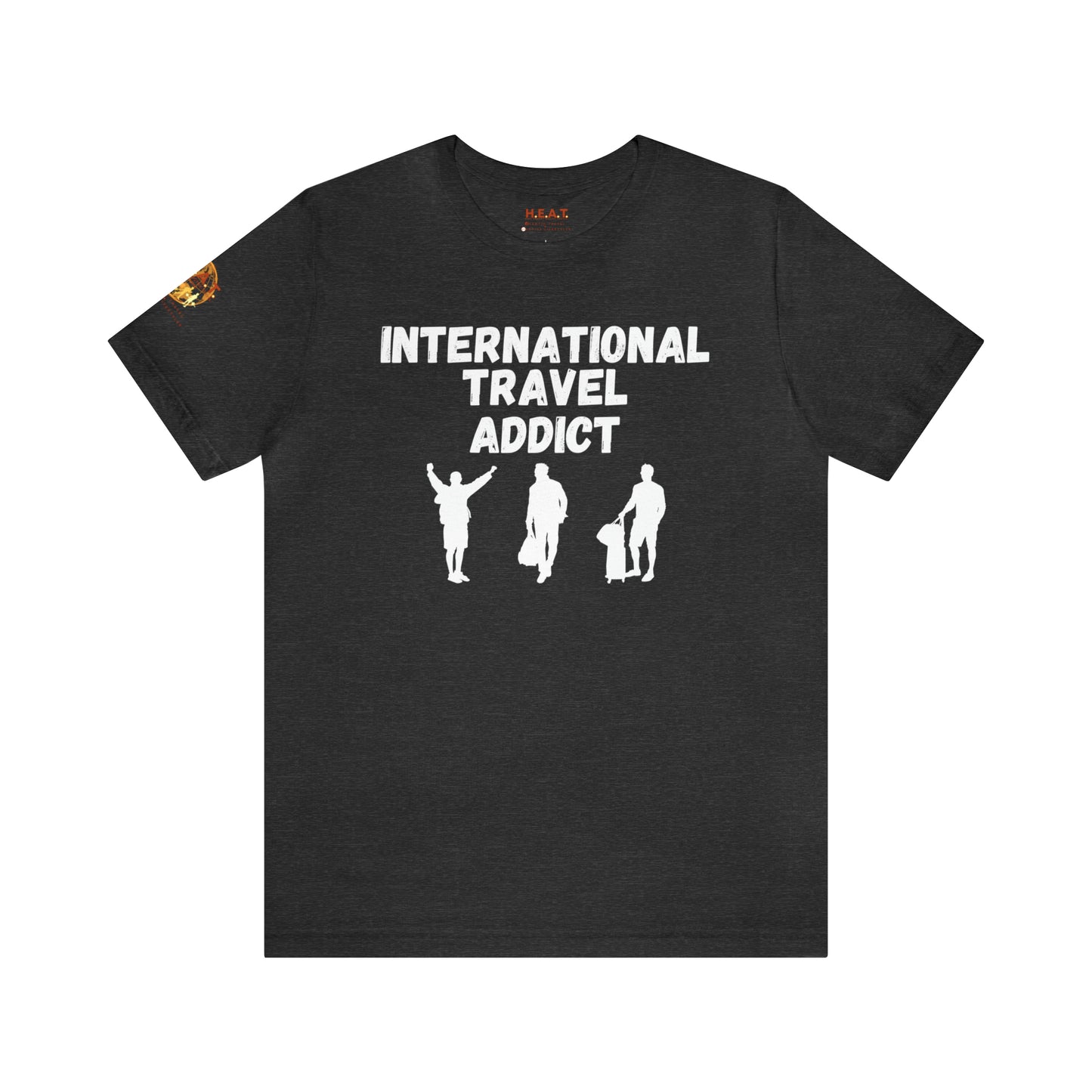 International Travel Addict - Men's Short Sleeve Tee