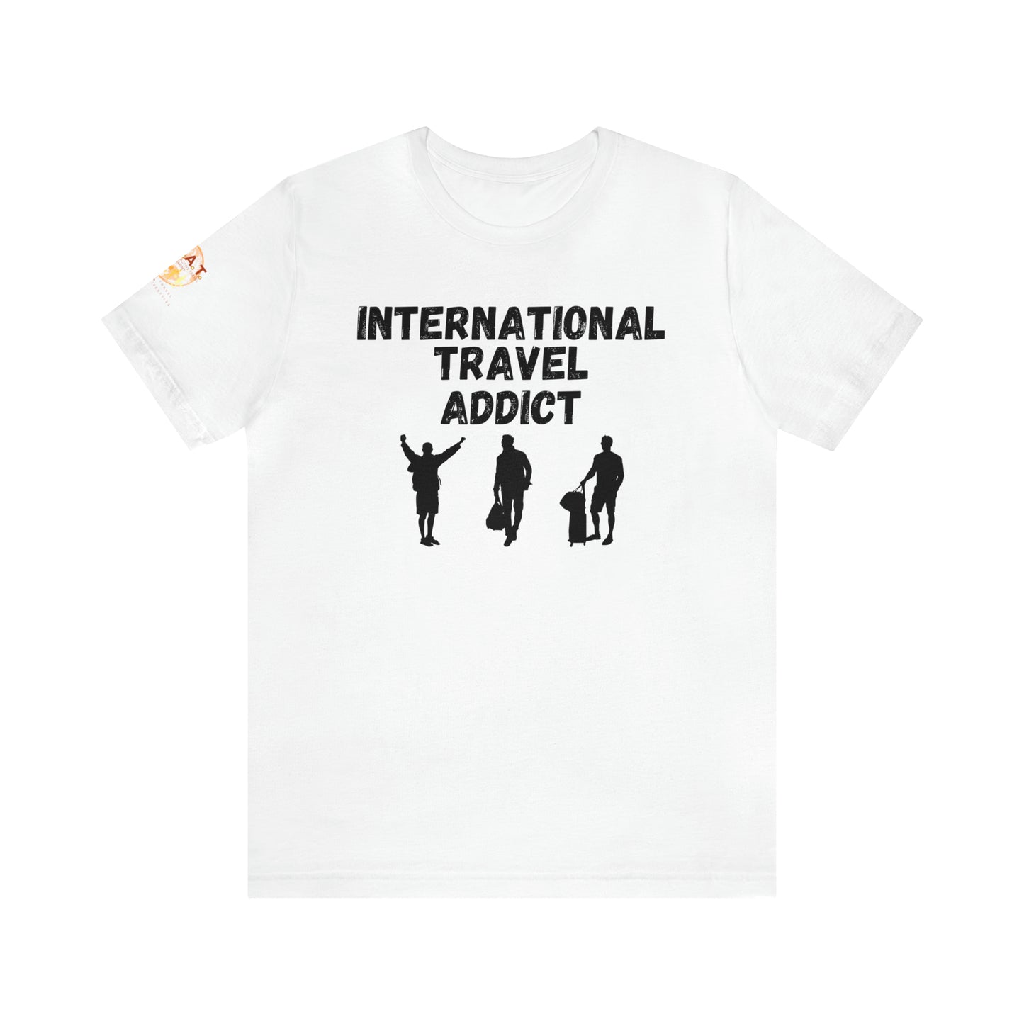 International Travel Addict - Men's Short Sleeve Tee