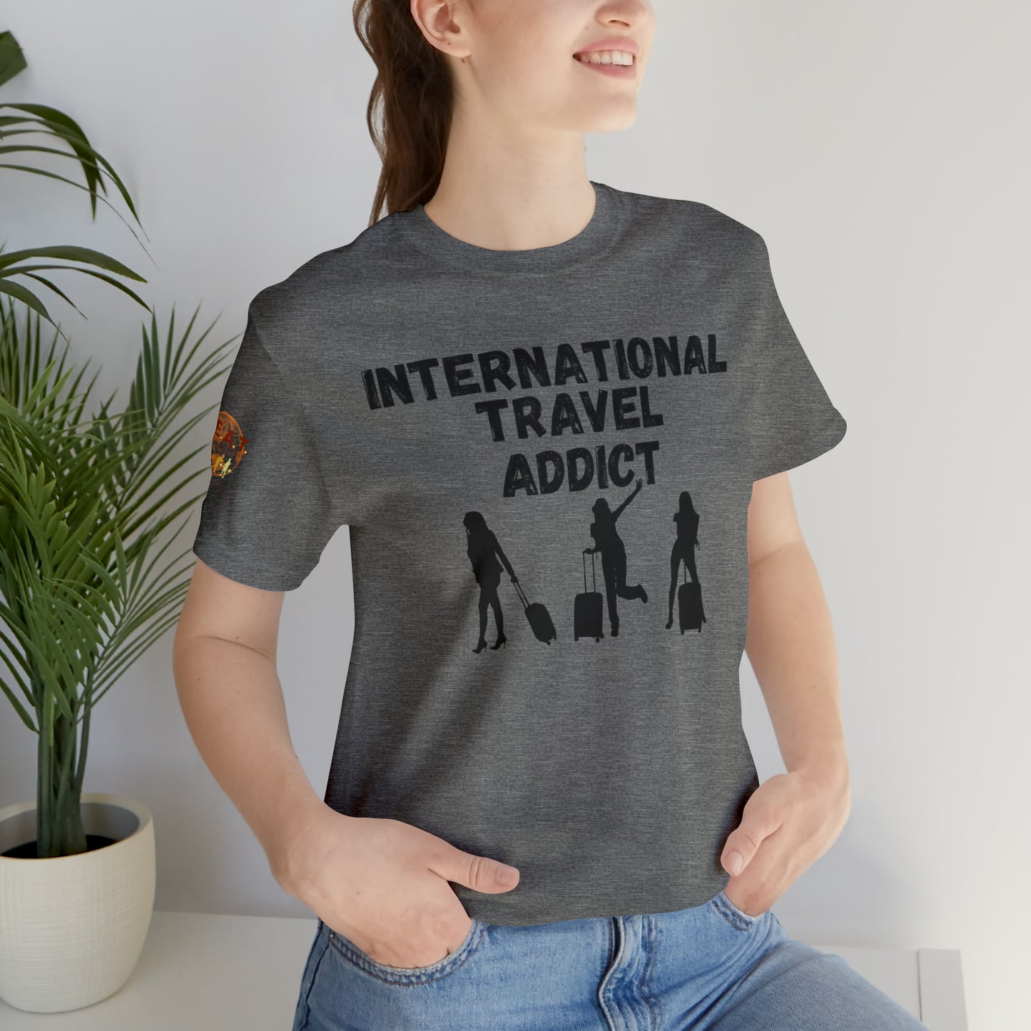 International Travel Addict - Women's Short Sleeve Tee