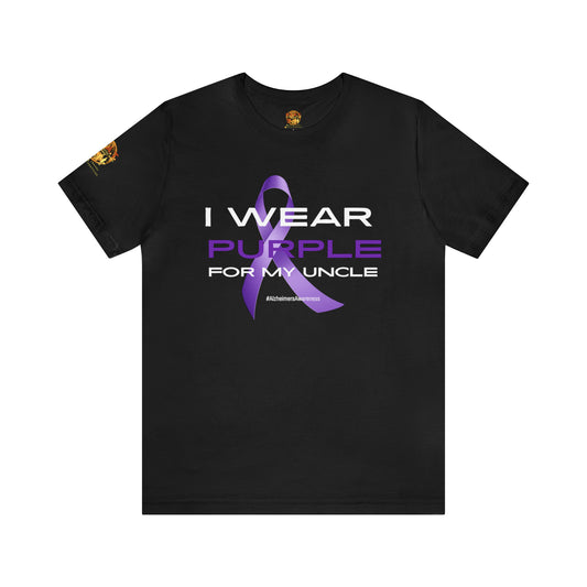 Purple for a Purpose - Uncle Short Sleeve Tee