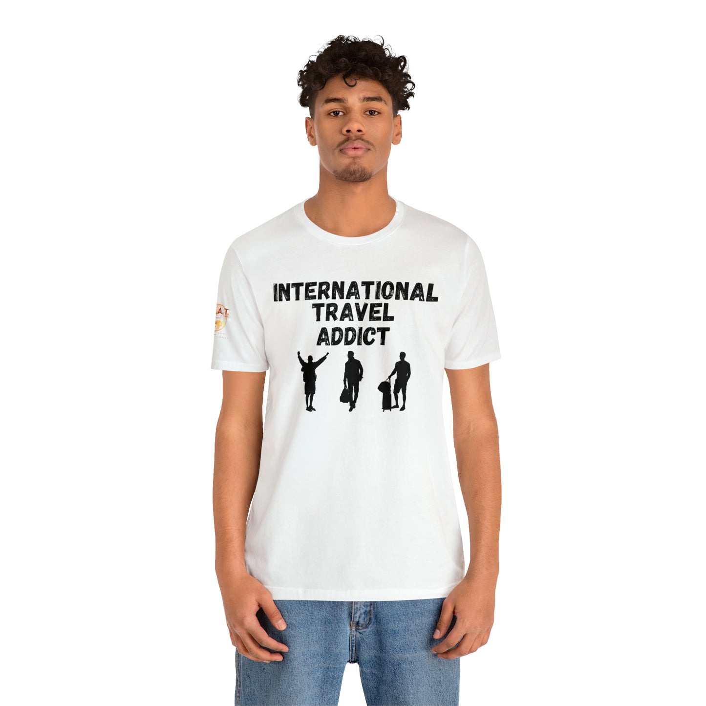 International Travel Addict - Men's Short Sleeve Tee