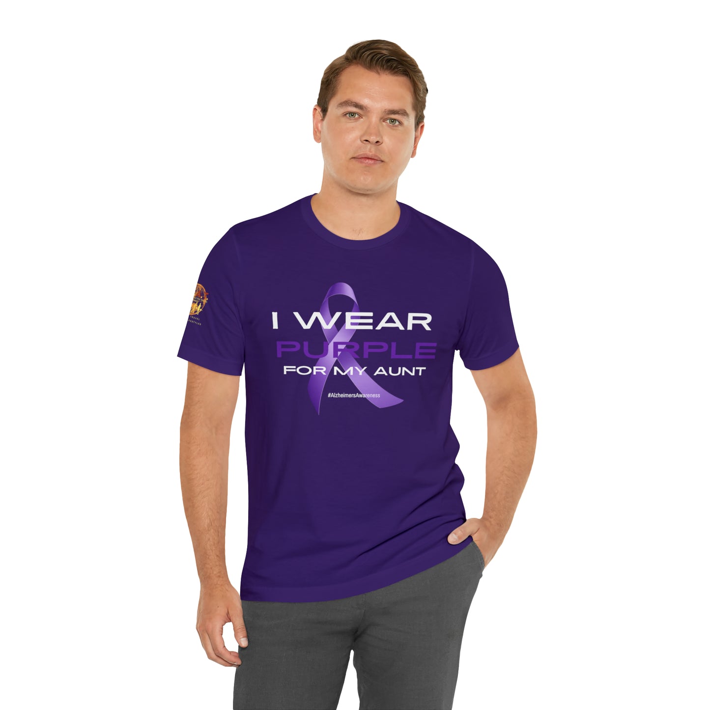 Purple for a Purpose - Aunt Short Sleeve Tee