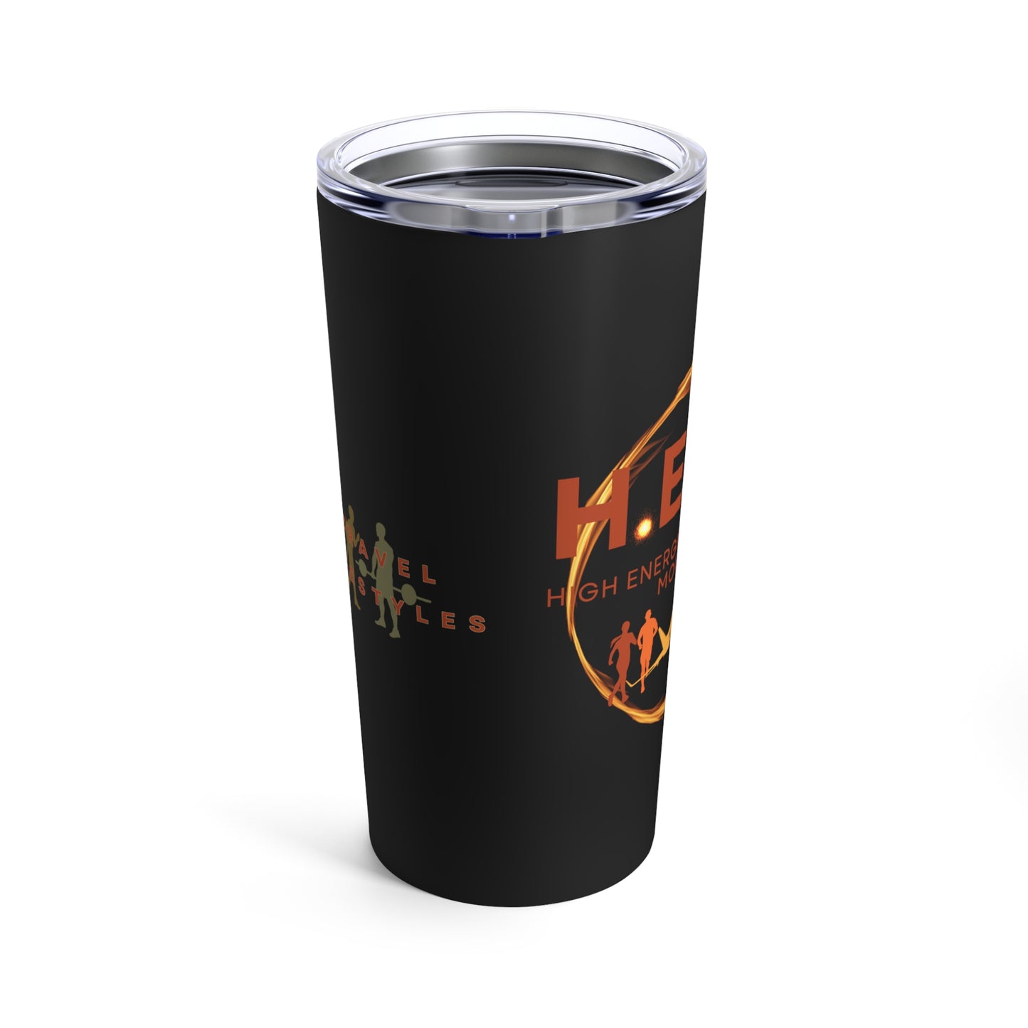 H.E.A.T. Logo Tumbler 20oz - Black