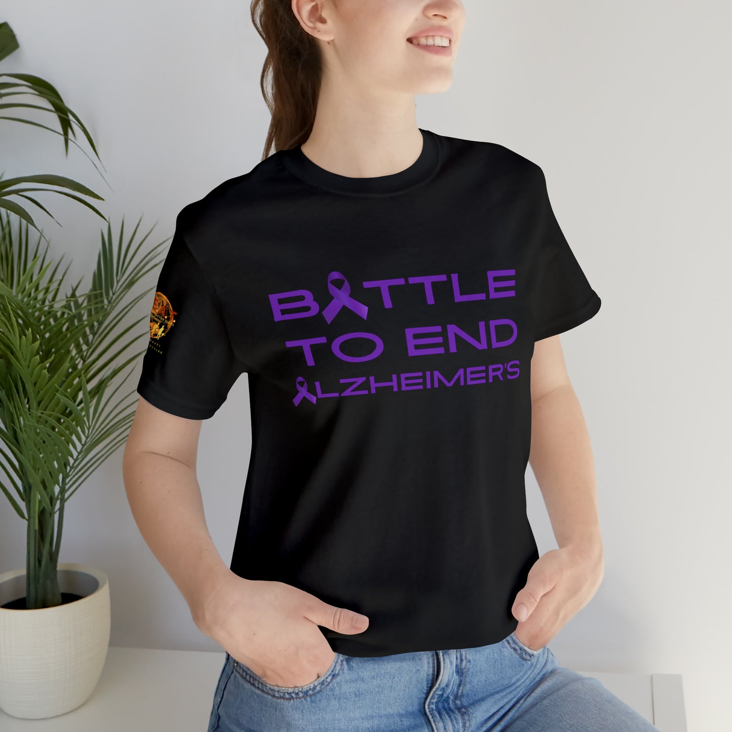 Battle To End Alzheimer's Short Sleeve Tee