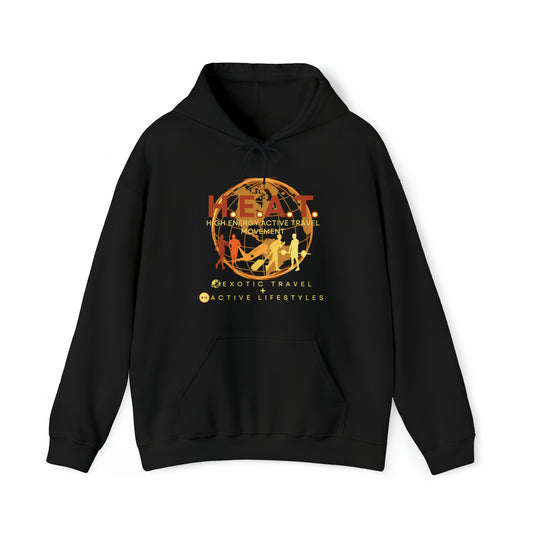 H.E.A.T. High Energy Active Travel Logo Hoodie