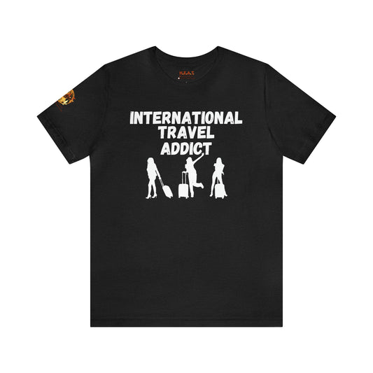 International Travel Addict - Women's Short Sleeve Tee